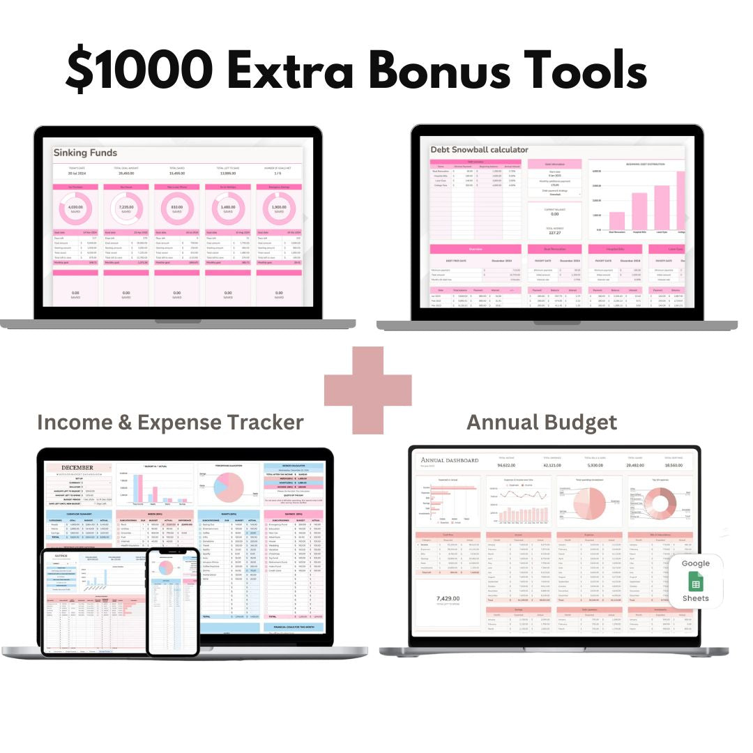 All-In-One BudgetMaster 2025, 2026,2027