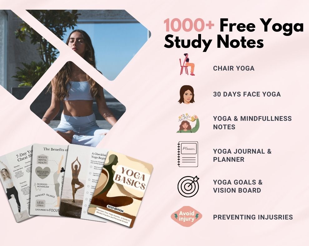 1000+ Free Notes: Complete Yoga Blueprint 2025