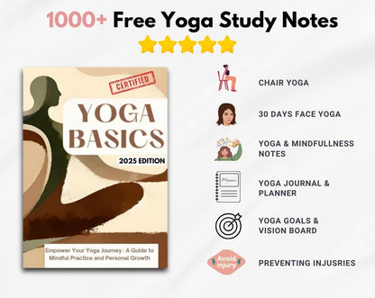 1000+ Free Notes: Complete Yoga Blueprint 2025