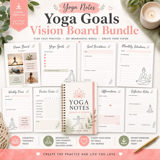 Yoga Goals & Vision Board